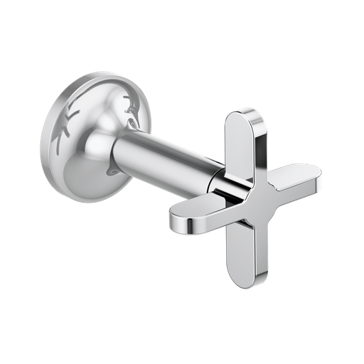 [BRI-HX5875-PC] Brizo HX5875-PC Odin Wall Mount Lavatory Cross Handles Polished Chrome