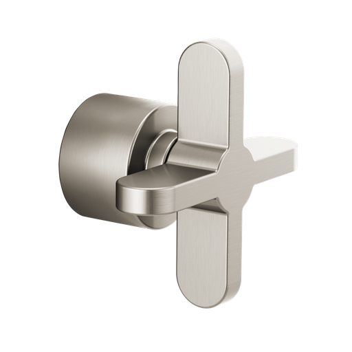 [BRI-HX60P75-BN] Brizo HX60P75-BN Odin Pressure Balance Trim Cross Handle Kit Brilliance Brushed Nickel