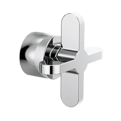 [BRI-HX6675-PC] Brizo HX6675-PC Odin Sensori Thermostatic Valve Trim Cross Handle Kit Polished Chrome