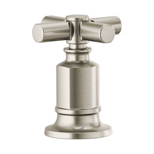 [BRI-HX676-NK] Brizo HX676-NK Invari Roman Tub Faucet Cross Handle Kit Brilliance Luxe Nickel