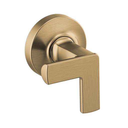 [BRI-HX70406-GL] Brizo HX70406-GL Kintsu Wall Mount Tub Filler Cross Handles Brilliance Luxe Gold