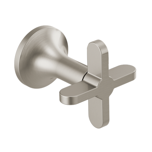 [BRI-HX70475-BN] Brizo HX70475-BN Odin Wall Mount Tub Filler Cross Handle Brilliance Brushed Nickel