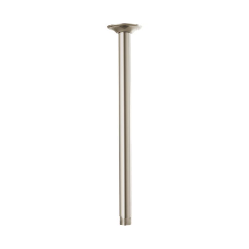 [BRI-RP100470BN] Brizo RP100470BN Essential 14" Ceiling Mount Shower Arm And Round Flange Brilliance Brushed Nickel