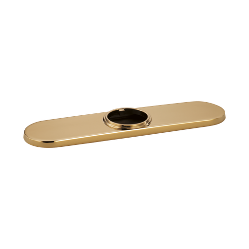 [BRI-RP71451PG] Brizo RP71451PG Three Hole Escutcheon Brilliance Polished Gold