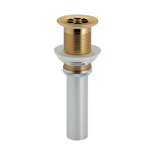 [BRI-RP72411PG] Brizo RP72411PG Grid Strainer Without Overflow Brilliance Polished Gold