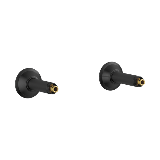 [BRI-RP73764BL] Brizo RP73764BL Wall Mount Tub Filler Unions Matte Black