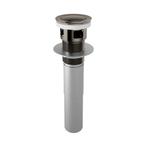 [BRI-RP81628BNX] Brizo RP81628BNX Push Pop-Up Drain With Overflow Brilliance Black Onyx