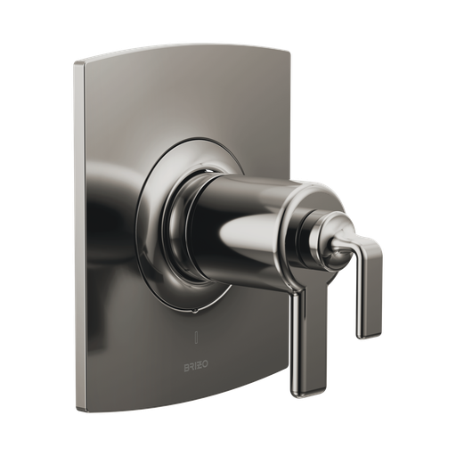 [BRI-T60006-BNXLHP] Brizo T60006-BNXLHP Allaria Thermostatic Valve Only Trim Less Handles Brilliance Black Onyx
