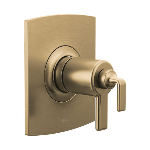 [BRI-T60006-GLLHP] Brizo T60006-GLLHP Allaria Thermostatic Valve Only Trim Less Handles Brilliance Luxe Gold