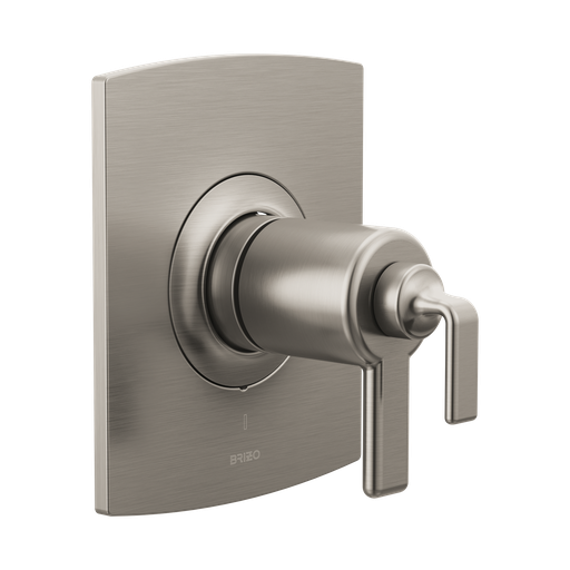[BRI-T60006-NKLHP] Brizo T60006-NKLHP Allaria Thermostatic Valve Only Trim Less Handles Brilliance Luxe Nickel
