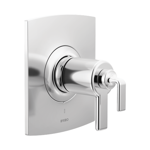 [BRI-T60006-PCLHP] Brizo T60006-PCLHP Allaria Thermostatic Valve Only Trim Less Handles Polished Chrome