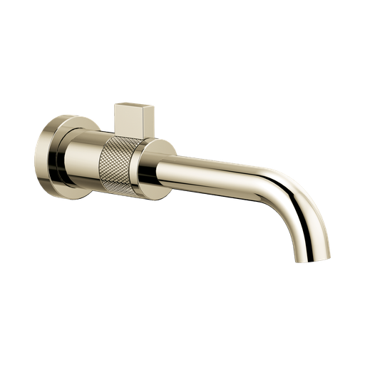 [BRI-T65735LF-PN-ECO] Brizo T65735LF-PN-ECO Litze Single Handle Wall Mount Lavatory Faucet Brilliance Polished Nickel