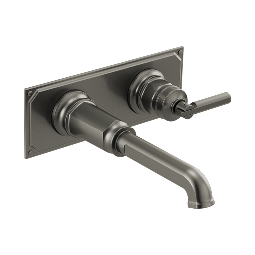 [BRI-T65776LF-SLLHP] Brizo T65776LF-SLLHP Invari Wall Mount Lavatory Faucet Less Handle Brilliance Luxe Steel