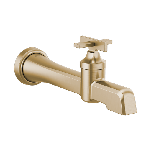 [BRI-T65798LF-GL-ECO] Brizo T65798LF-BNX-ECO Levoir Wall Mount Lavatory Faucet Brilliance Luxe Gold
