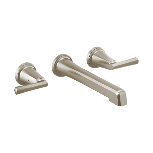 [BRI-T65898LF-NKLHP-ECO] Brizo T65898LF-NKLHP-ECO Levoir Wall Mount Lavatory Faucet Less Handles Brilliance Luxe Nickel