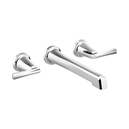 [BRI-T65898LF-PCLHP-ECO] Brizo T65898LF-PCLHP-ECO Levoir Wall Mount Lavatory Faucet Less Handles Polished Chrome