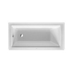 [DUR-700356000000090] Duravit 700356 Architec Bathtub With Panel Height 19 1/4 White LHD