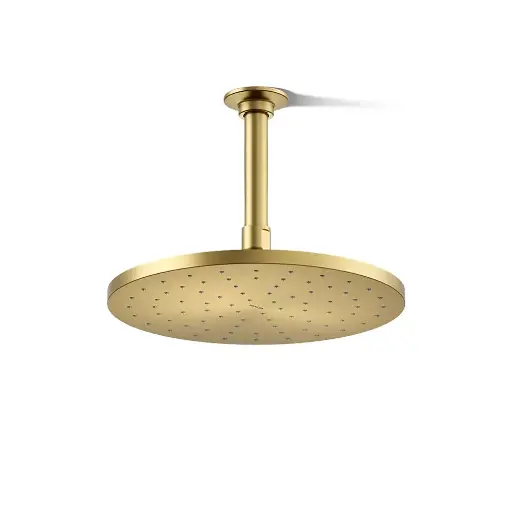 [KOH-13689-G-2MB] Kohler 13689-G-2MB Contemporary Round 10" Single Function 1.75 GPM Rainhead Vibrant Brushed Modern Brass