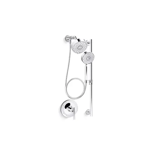 [KOH-22181-CP] Kohler 22181-CP Purist Essentials Showering Kit 2.5 GPM Polished Chrome