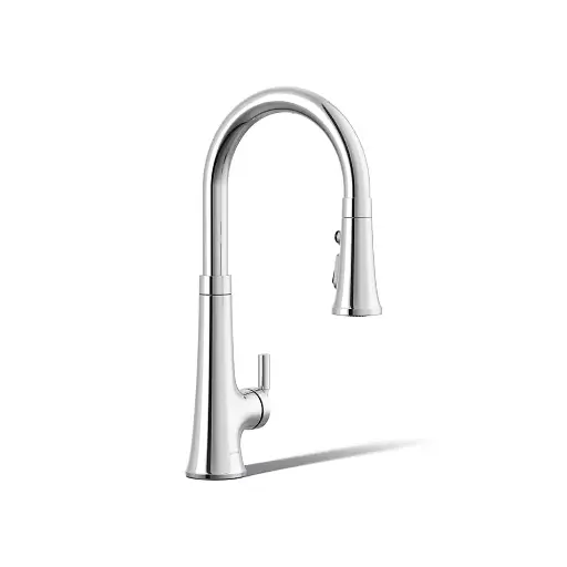 [KOH-23766-WB-CP] Kohler 23766-WB-CP Tone Touchless Pull Down Kitchen Sink Faucet Polished Chrome