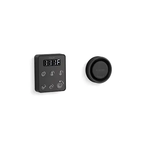 [KOH-5557-BL] Kohler 5557-BL Invigoration Series Steam Generator Control Kit Matte Black
