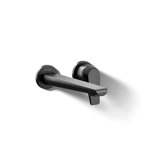 [KOH-97358-4-BL] Kohler 97358-4-BL Avid Wall Mount Bathroom Faucet Matte Black