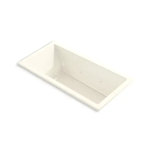 [KOH-1167-JH-96] Kohler 1167-JH-96 Underscore 60" x 30" Drop-in Heated Whirlpool Bath Biscuit