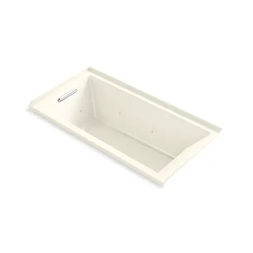 [KOH-1167-JRH-96] Kohler 1167-JRH-96 Underscore 60" x 30" Drop-in Heated Whirlpool Bath Right Drain Biscuit