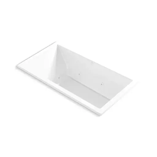 [KOH-1168-JH-0] Kohler 1168-JH-0 Underscore 60" x 32" Drop-in Heated Whirlpool Bath White