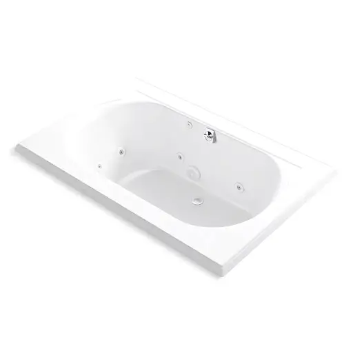 [KOH-1170-JHC-0] Kohler 1170-JHC-0 Memoirs 66" x 42" Drop-in Whirlpool Bath White