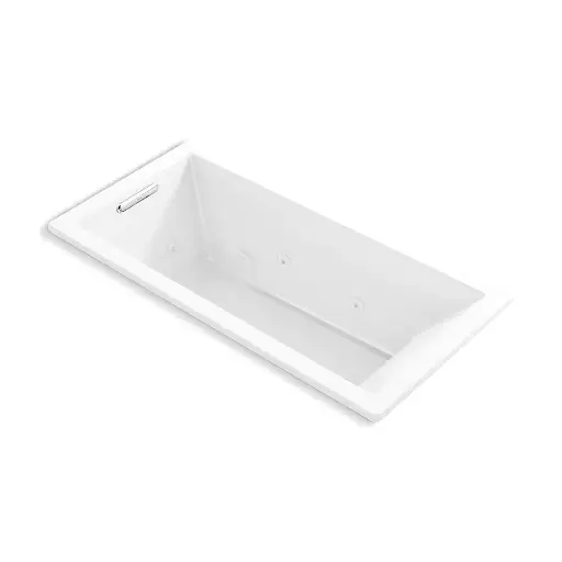 [KOH-1822-JH-0] Kohler 1822-JH-0 Underscore 66" x 32" Drop-in Heated Whirlpool Bath White