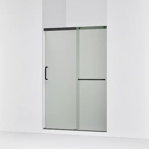 [KOH-707606-6D3-BL] Kohler 707606-6D3-BL Elate 1/4 70 1/2 X 47 5/8 Sliding Shower Door Matte Black