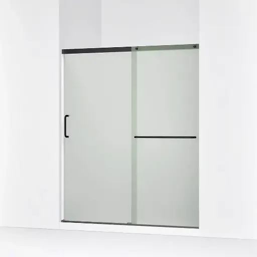 [KOH-707608-6D3-BL] Kohler 707608-6D3-BL Elate 70" Sliding Glass Shower Door Matte Black