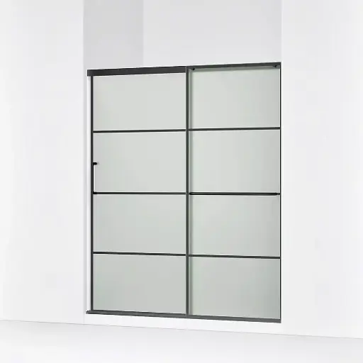 [KOH-707608-6G80-BL] Kohler 707608-6G80-BL Elate 70" Sliding Glass Shower Door Matte Black