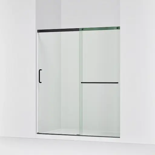 [KOH-707608-6L-BL] Kohler 707608-6L-BL Elate 1/4 70 1/2 X 59 5/8 Shower Door Matte Black