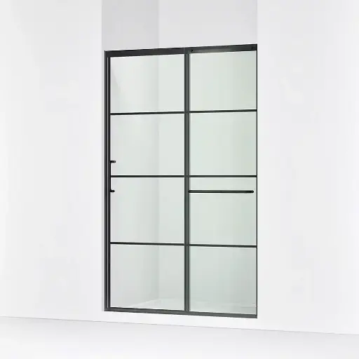 [KOH-707613-8G79-BL] Kohler 707613-8G79-BL Elate 75" Sliding Glass Shower Door Matte Black