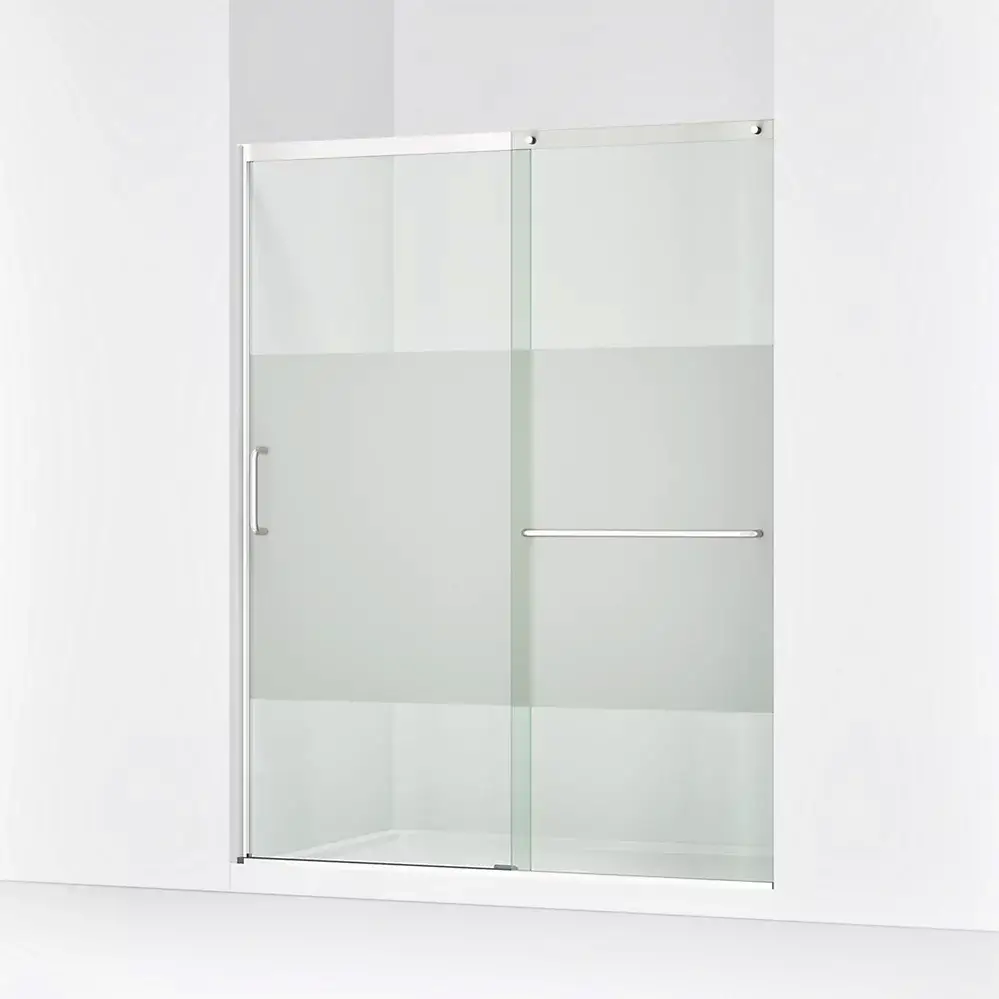 [KOH-707616-8G81-SH] Kohler 707616-8G81-SH Elate 75" Sliding Glass Shower Door Bright Silver