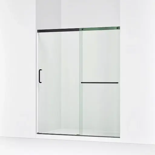 [KOH-707616-8L-BL] Kohler 707616-8L-BL Elate 75" Sliding Glass Shower Door Matte Black