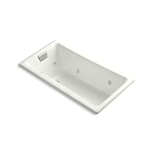 [KOH-852-JH-NY] Kohler 852-JH-NY Tea-For-Two 60" x 32" Drop-in Whirlpool Bath Dune