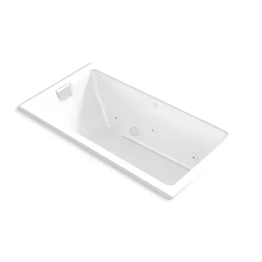 [KOH-856-JH-0] Kohler 856-JH-0 Tea-For-Two 66" x 36" Drop-in Undermount Whirlpool Bath White