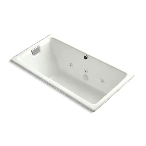 [KOH-856-JHN-NY] Kohler 856-JHN-NY Tea-For-Two 66" x 36" Drop-in Undermount Whirlpool Bath Dune