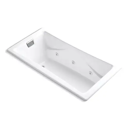 [KOH-865-JH-0] Kohler 865-JH-0 Tea-For-Two 71-3/4" x 36" Drop-in Whirlpool Bath White
