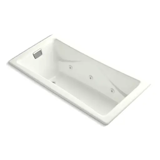 [KOH-865-JHB-NY] Kohler 865-JHB-NY Tea-For-Two 71-3/4" x 36" Drop-in Whirlpool Bath Dune