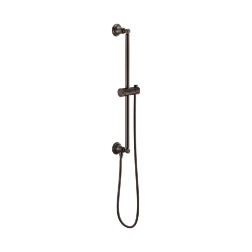 [BRI-74795-RB] Brizo 74795-RB Essential Shower Series Classic Round Slide Bar With Hose Venetian Bronze