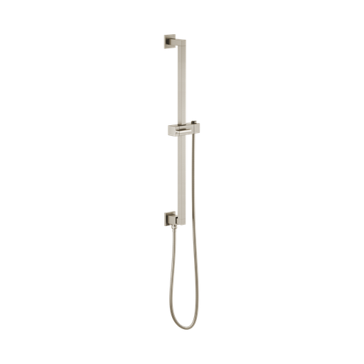 [BRI-74799-NK] Brizo 74799-NK Essential Shower Series Linear Square Slide Bar With Hose Brilliance Luxe Nickel