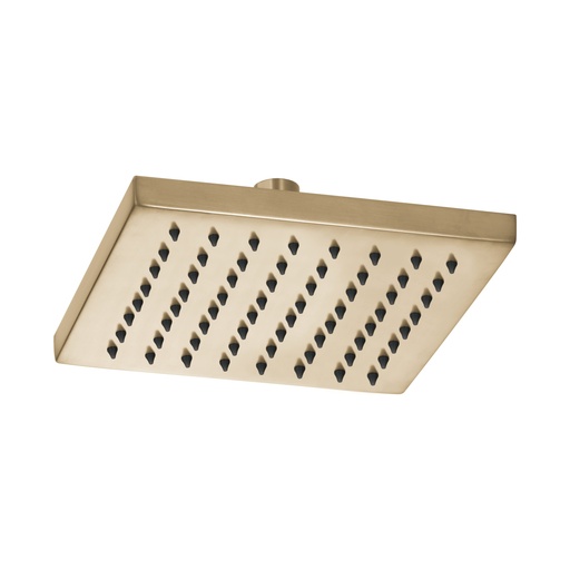 [BRI-83341-GL] Brizo 83341-GL Essential 8" Linear Square Raincan 1.75 GPM Shower Head Brilliance Luxe Gold