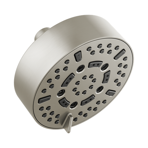 [BRI-87292-NK] Brizo 87292-NK Essential 5” Linear Round H2Okinetic 1.75 GPM Shower Head Brilliance Luxe Nickel