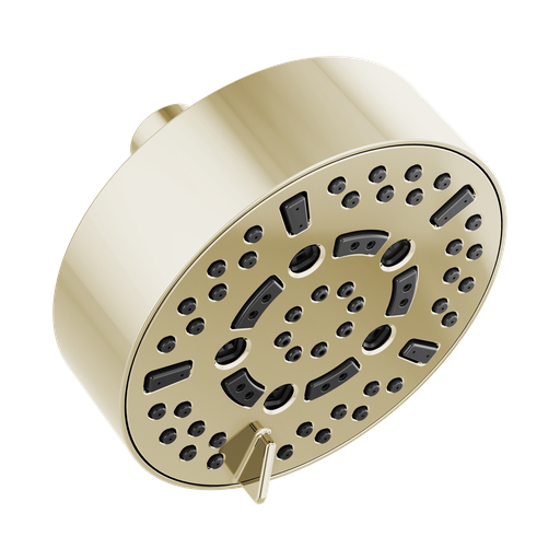 [BRI-87292-PN] Brizo 87292-PN Essential 5” Linear Round H2Okinetic 1.75 GPM Shower Head Brilliance Polished Nickel