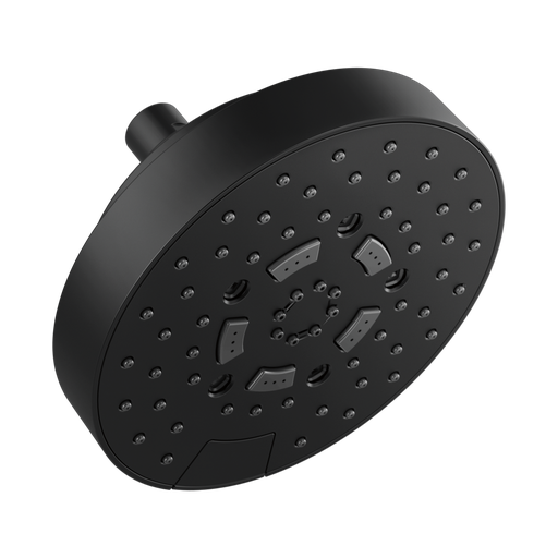 [BRI-87492-BL] Brizo 87492-BL Essential 7" Linear Round 1.75 GPM Shower Head Matte Black