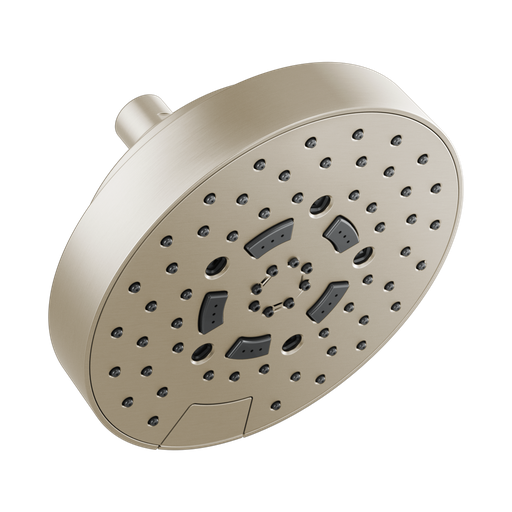 [BRI-87492-BN-2.5] Brizo 87492-BN-2.5 Essential 7" Linear Round 2.5 GPM Shower Head Brilliance Brushed Nickel
